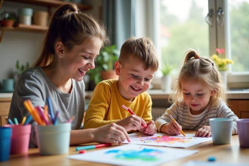 10 Basteln mit Kindern Ideen für kreative Familienzeit