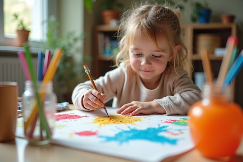 10 Basteln mit Kindern Ideen für kreative Auszeiten