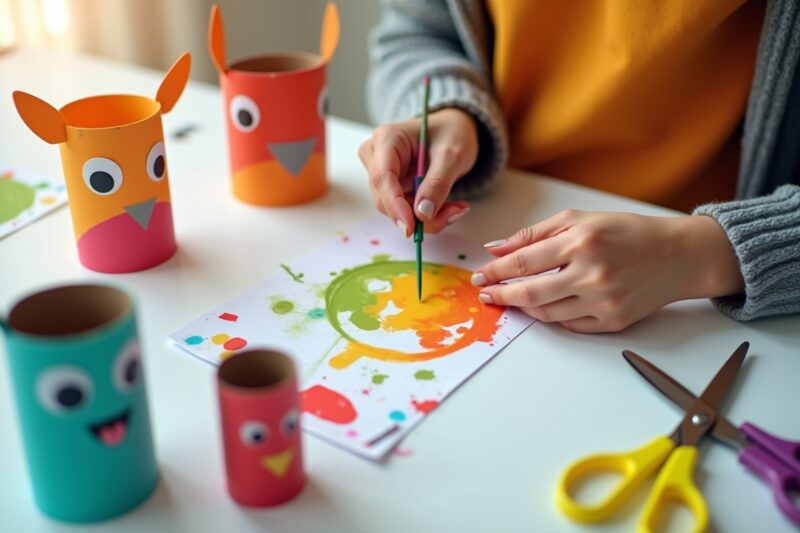 Basteln mit Klopapierrollen: Kreative Ideen