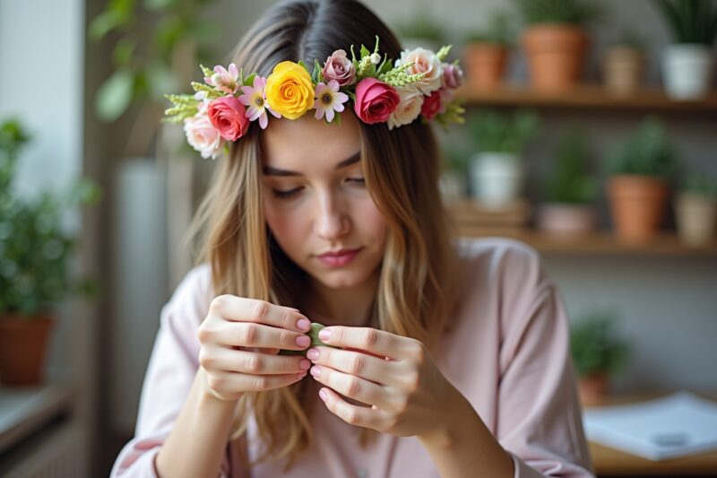Blumenkranz Haare DIY: Kreative Ideen zum Selbermachen