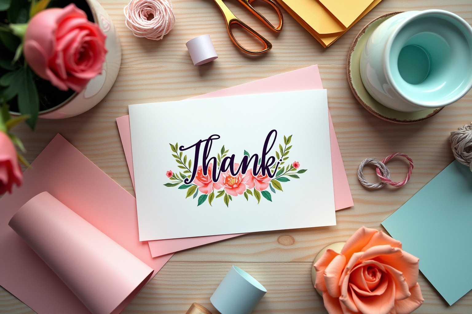 Dankeskarten basteln: Kreative Ideen und Tipps