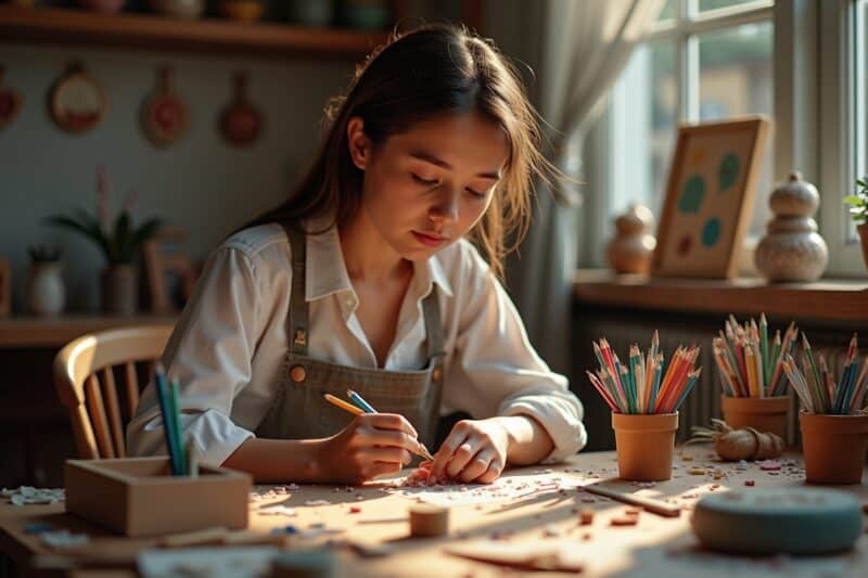 10 Deko basteln für Erwachsene - Kreative Ideen