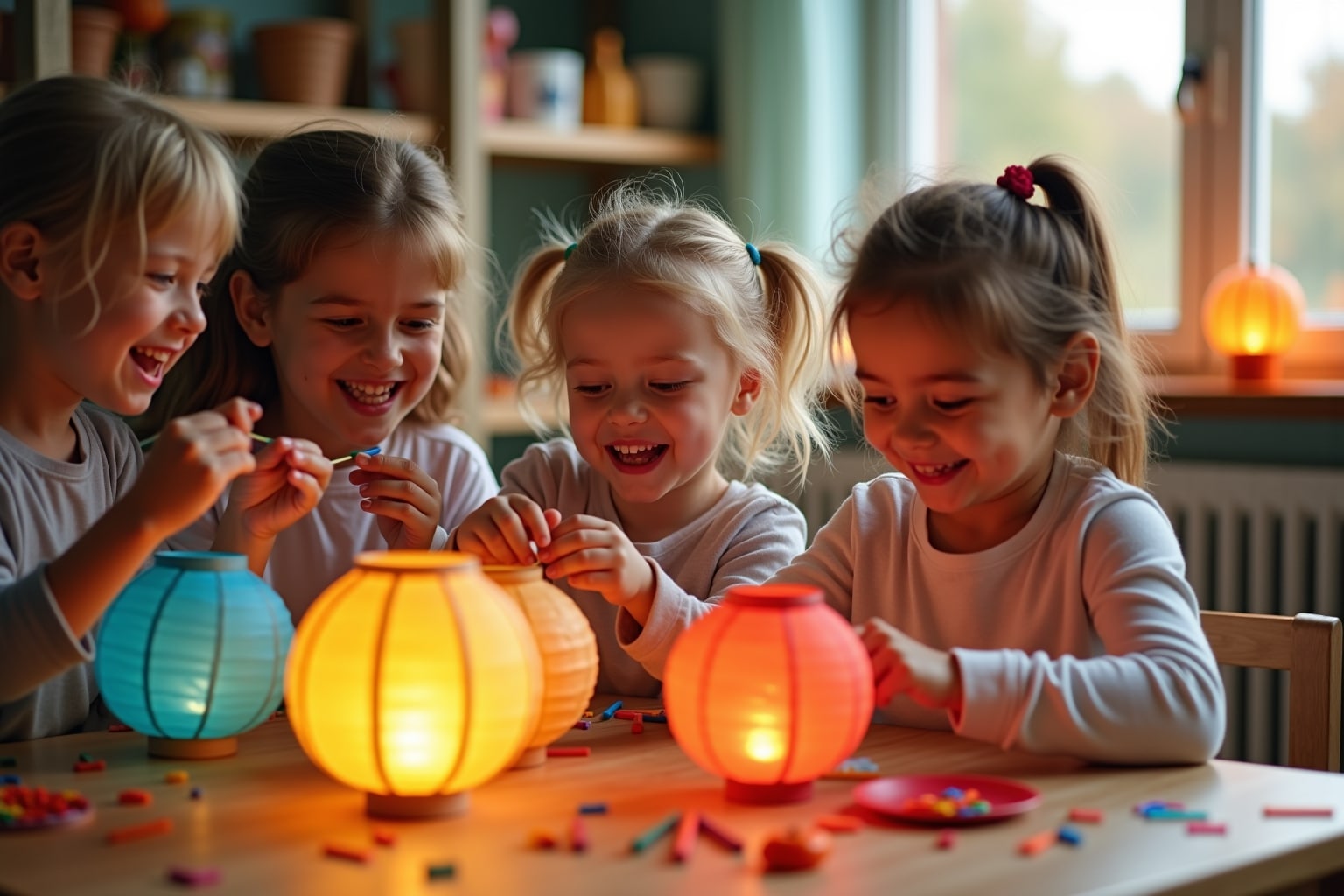 Laternen Basteln Mit Kleinkindern