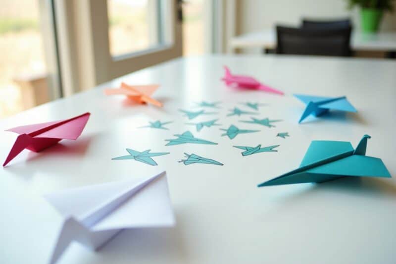 10 Papierflieger basteln - Anleitung für Anfänger