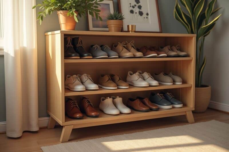 DIY Schuhregal: Schöne Ideen für deine Schuhe